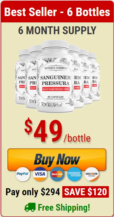 Sanguinem Pressura-6-bottles-price-Just-$49/Bottle-Only!